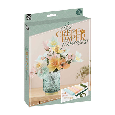 Creative craft group crepe knutsel bloemen