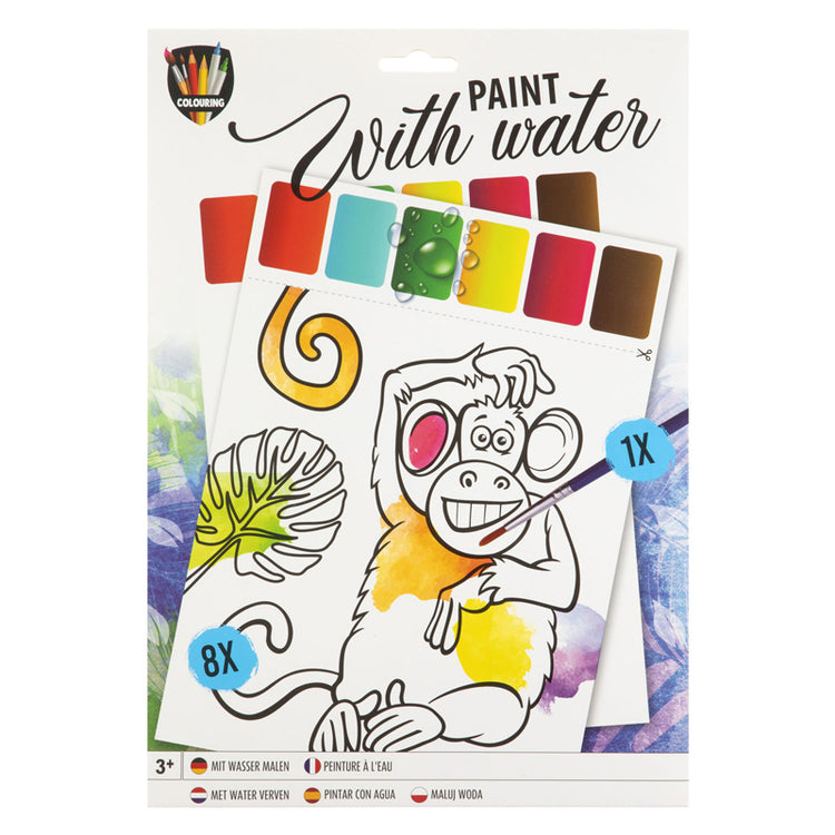 Creative craft group schilderen met water thema, 9dlg.
