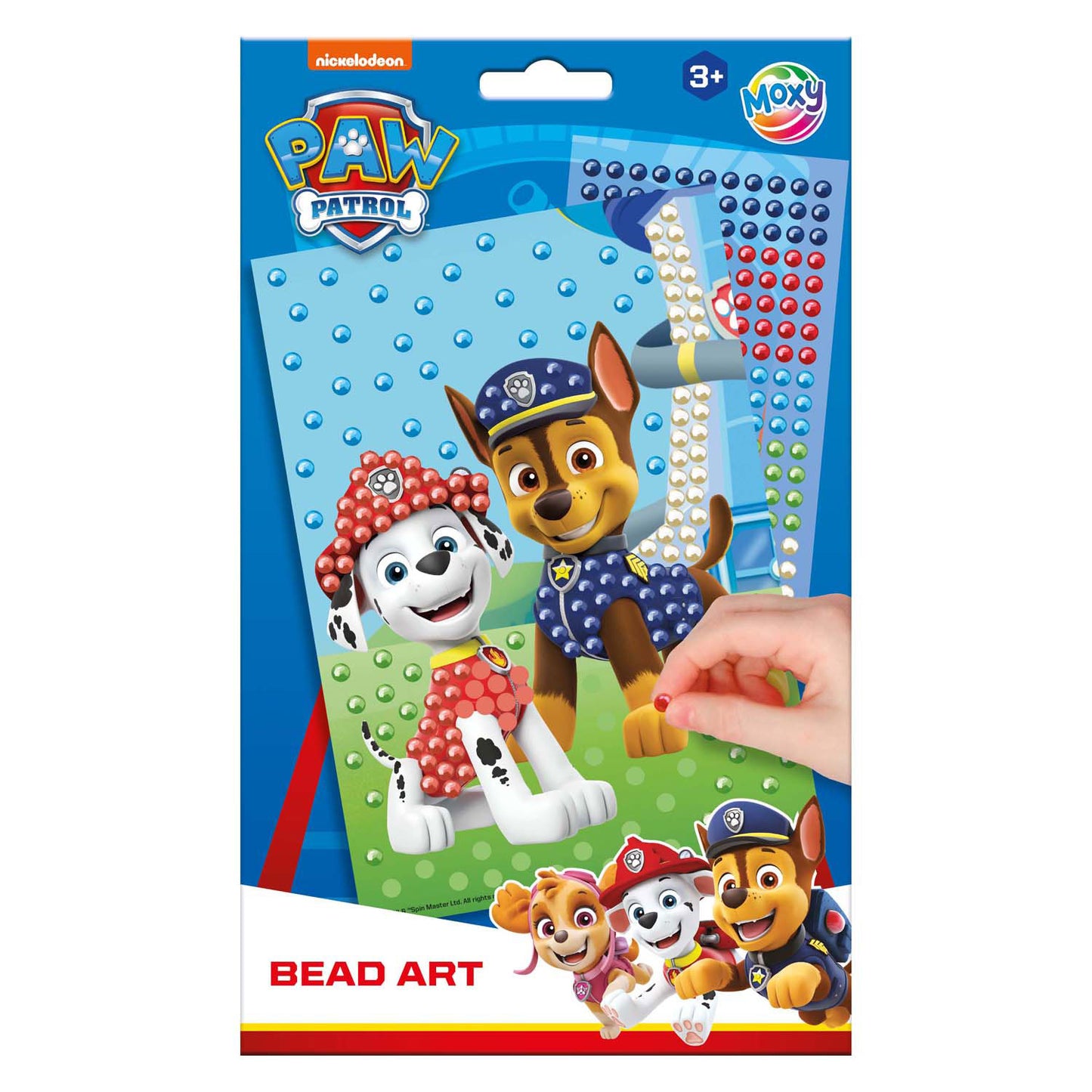 Creative craft group bead art knutselen paw patrol