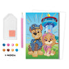 Creative craft group diamond painting kaarten enveloppen paw patrol