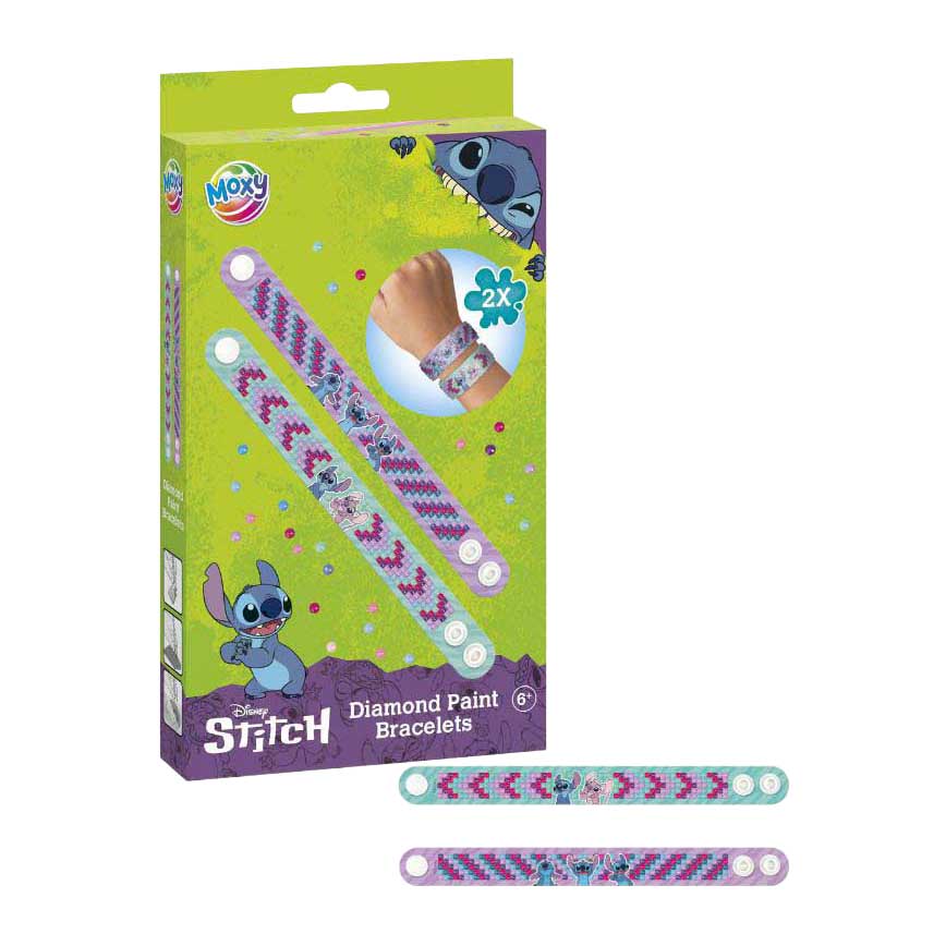Moxy disney stitch diamond painting armbanden