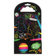 Creative craft group kleurboek dieren met 5 neon stiften, 40 vellen