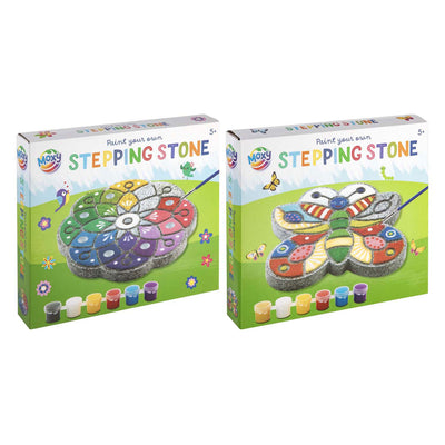 Creative craft group schilder je eigen stepping stone