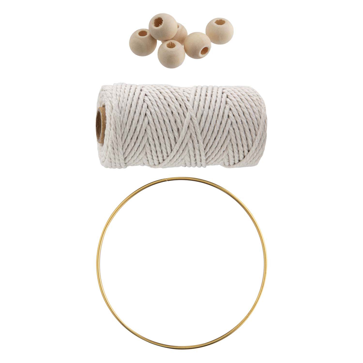 Creative craft group macrame knutselset veren