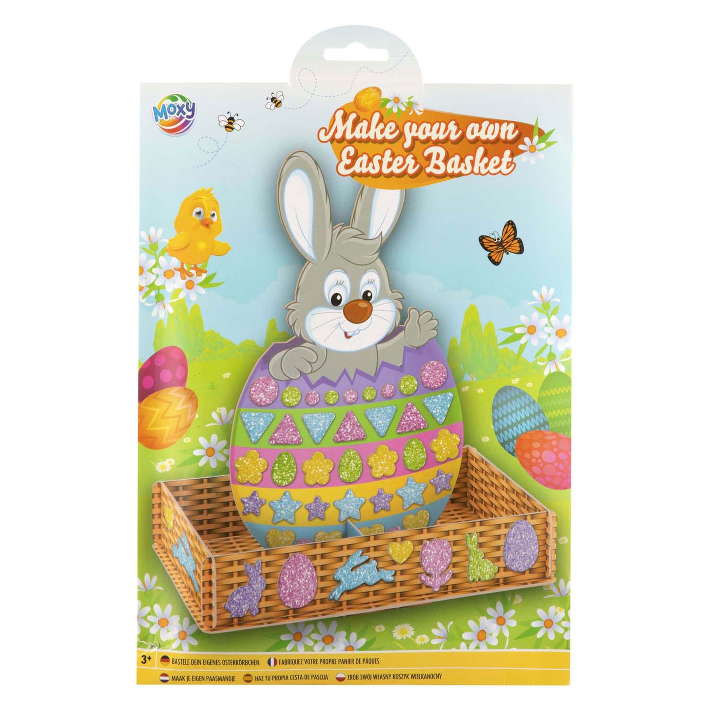 Moxy pasen diy basket 20x12cm