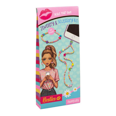 Besties sieraden- accessoireset brilkoord met armbandje