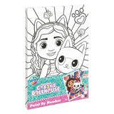 Creative craft group gabby's poppenhuis schilderen op nummer - 29,7x19,5 cm - afbeelding 1
