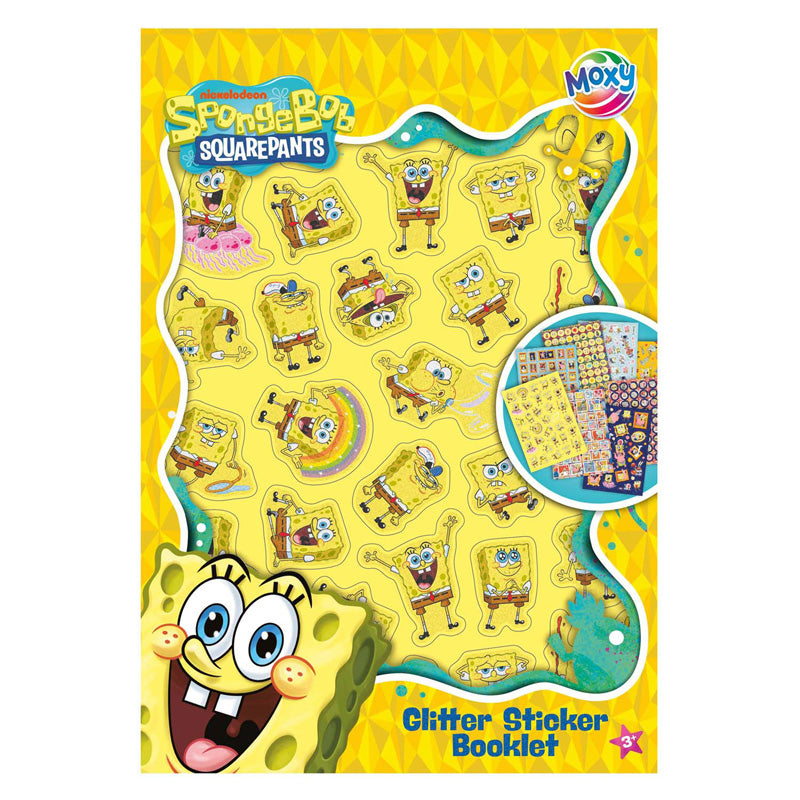 Creative craft group spongebob stickerboek a5 - 8 vellen