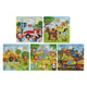 Moxy houten puzzel 9 stukjes 15x15cm