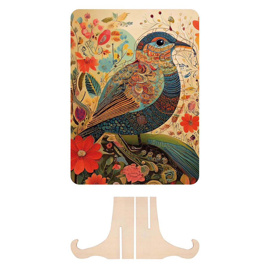 Moxy houten puzzel bird unieke vormen, 130pcs