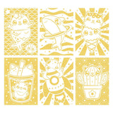 Creative craft group mini mymy glitter kleurpapier a4 - afbeelding 2