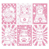 Creative craft group mini mymy glitter kleurpapier a4 - afbeelding 5