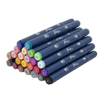 Creative craft group nassau ronde dual markers - 24st.