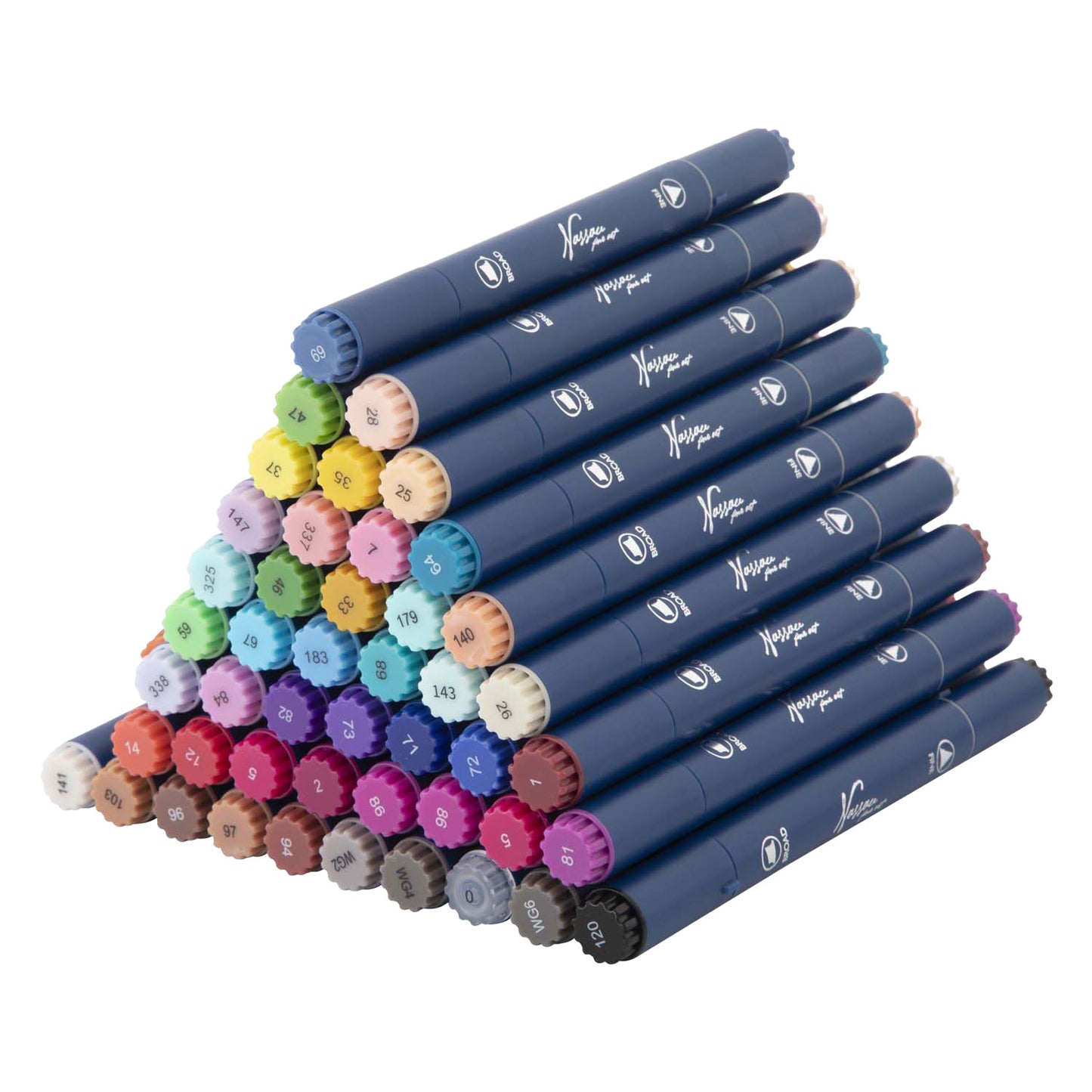 Creative craft group round dual markers alcohol stiften 48 stuks