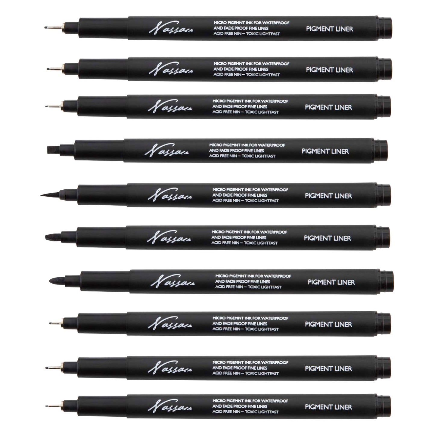 Creative craft group nassau fineliners set - 10st.