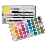 Creative craft group nassau luxe aquarel verfset - 45 kleuren - afbeelding 1