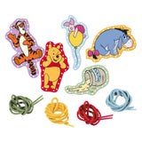 Creative craft group totum winnie de poeh rijgkaarten incl. veters - 5st. - afbeelding 2