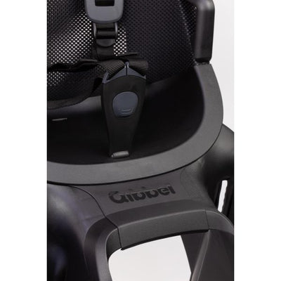 Widek b.v. qibbel air q972 midnight black achterzitje dragerbevestiging