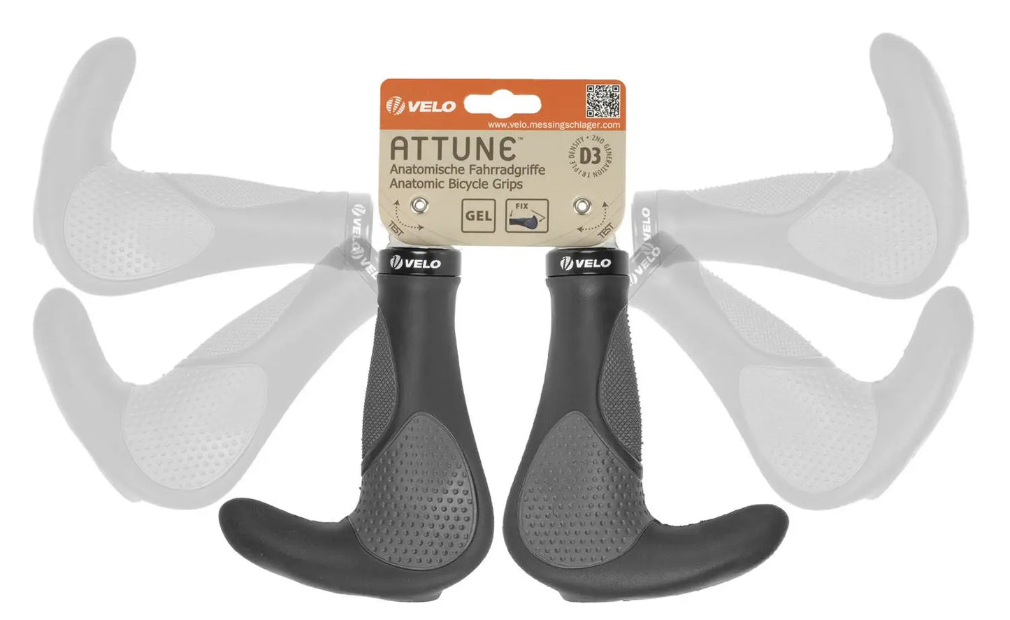 Velo comfort-grips screwed - d3