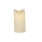Daily home led kaars 7,5x15 cm creme | 4 stuks - afbeelding 1