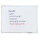 Magnetisch whiteboard franken x-traline sc3203 geëmailleerd 120x90cm wit
