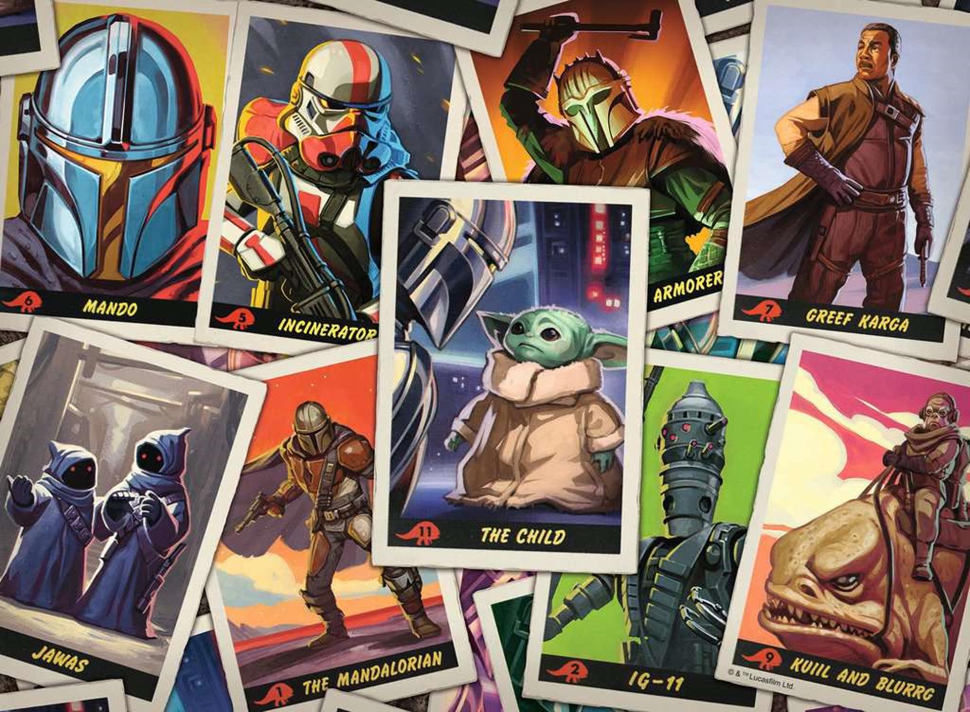 Ravensburger puzzel the mandalorian