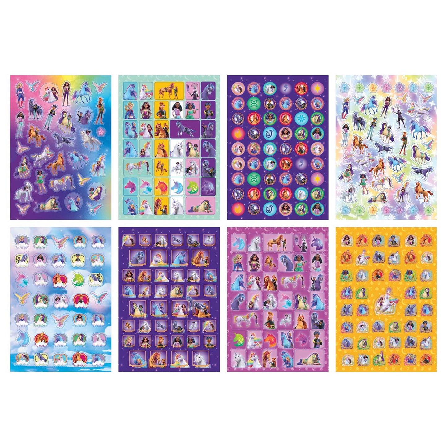 Moxy unicorn glitter sticker boek a5