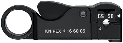 Knipex coax-afstriptang 16 60 05 sb kabelstrip- ontmantelingsgereedschap