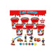 Magic slime suprise fireman sam 12 stuks