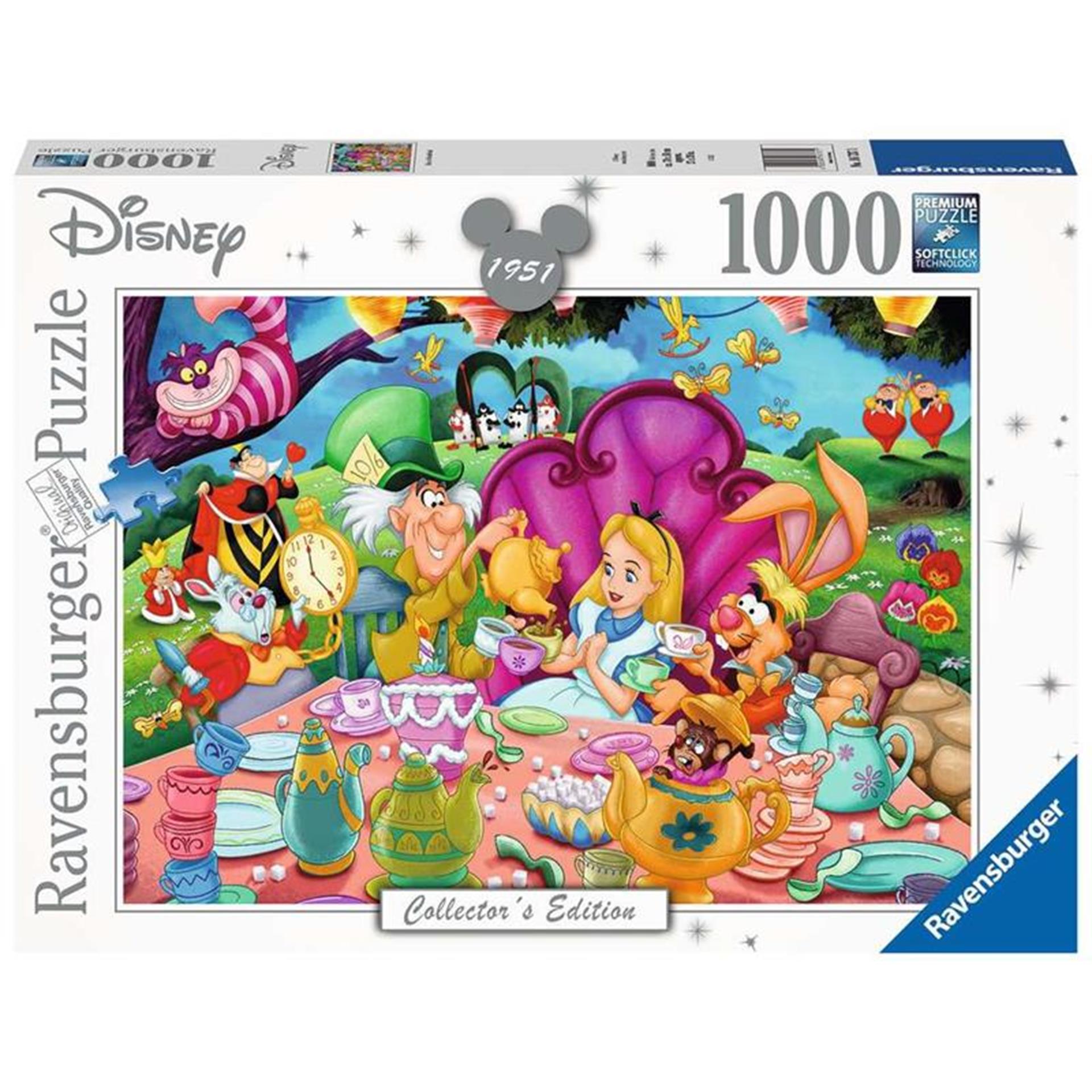Ravensburger disney puzzel alice in wonderland 1000 stukjes