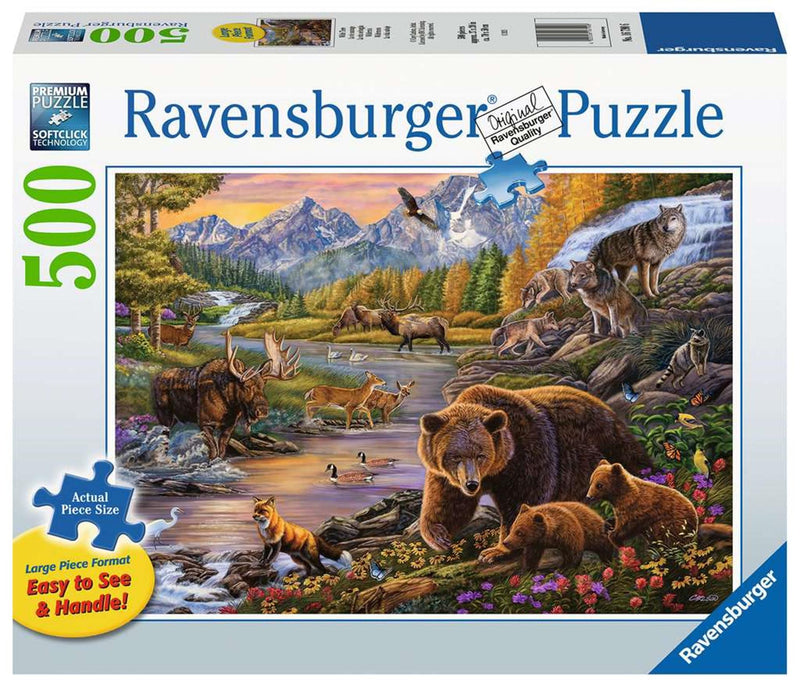 Ravensburger puzzel wildernis 500st