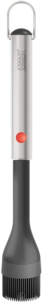 Joseph joseph grillout bbq basting brush - siliconen kwast met uitschuifbare steel – zwart