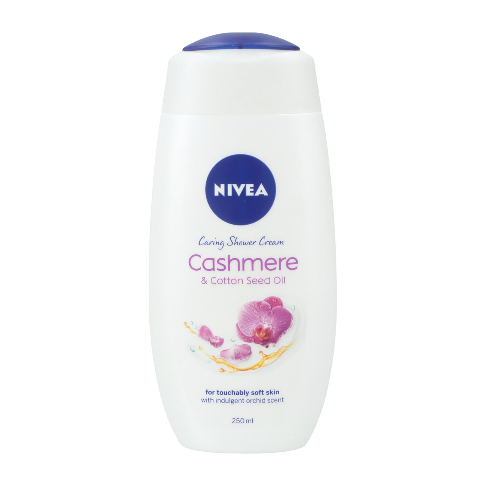 Nivea douchegel cashmere cotton seed oil 250ml
