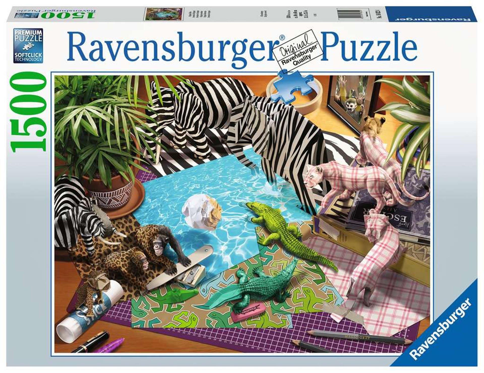 Ravensburger puzzel origami adventure 1500 stukjes