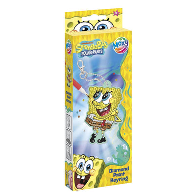 Moxy spongebob diamond painting sleutelhanger