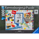 Ravensburger puzzel 1000 stukjes eames design spectrum