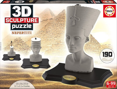 3d sculpture puzzel van nefertiti 190 stukjes