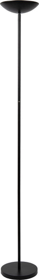 Lucide zenith - vloerlamp - led dimbaar - 1x20w 3000k - zwart