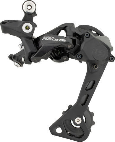 Shimano achterderailleur deore 10v shadow+ medium kooi zwart