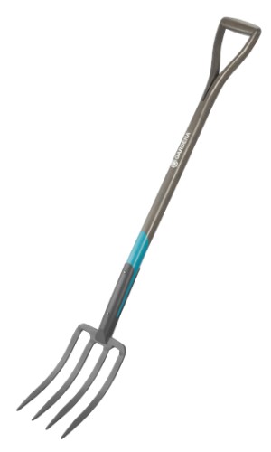 Gardena natureline spitvork (houtkleur turquoise, 17002-20)