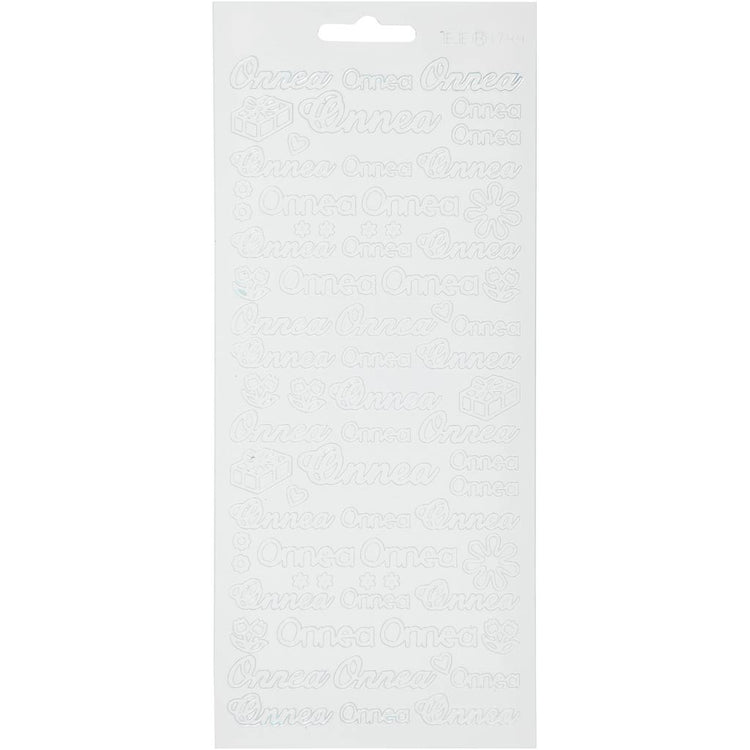 Https: www.cchobby.nl stickers-onnea-vel-10x23-cm-wit-1-vel