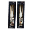 Decoris piek roodborstje glas 31cm