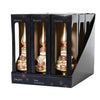 Decoris piek met macarons glas ø8xh29,5cm