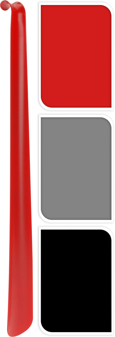 Excellent houseware schoenlepel metaal 42cm in 3 kleuren