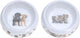 Dogs collection hondenvoerbak ø16cm kunststof