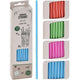 Excellent houseware rietjes kunststof set a 50 stuks herbruikbaar dia0,5x22cm