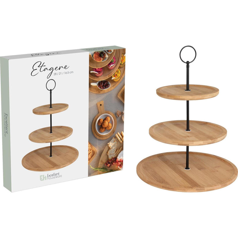 Excellent houseware etagere 3-laags