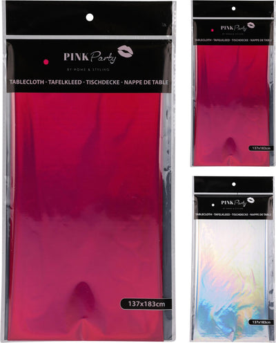 Ty tafelkleed 137x183cm pink par