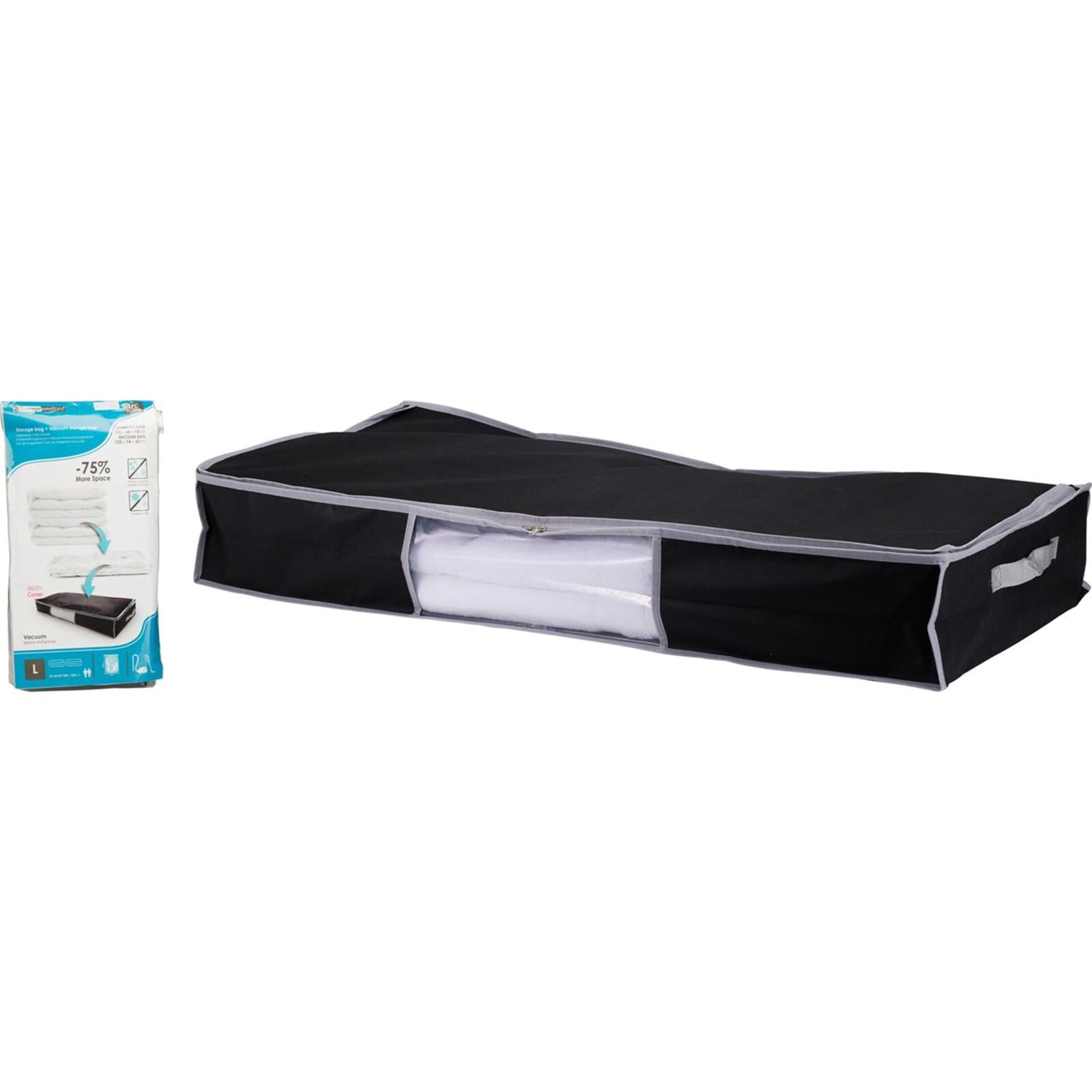 Storage solutions opbergzak 100x45x15cm met vacuã¼mzak 125x74x42cm