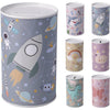Spaarpot met kinderafbeelding 8x8x13cm